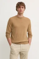 Kurtki męskie - Alpha Industries kurtka B3 FL męska kolor brązowy przejściowa 143106 - miniaturka - grafika 1