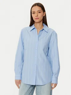 Calvin Klein Koszula K20K207670 Błękitny Regular Fit - Koszule damskie - miniaturka - grafika 1