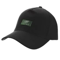 Czapki damskie - Czapka z daszkiem 4F 4FSS23ACABM122 (kolor Czarny) - miniaturka - grafika 1