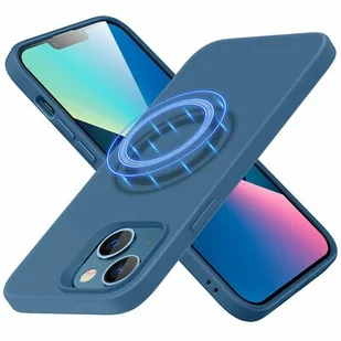 ESR CLOUD MAGSAFE IPHONE 13 BLUE 4894240152416 - Etui i futerały do telefonów - miniaturka - grafika 1