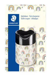 Staedtler Temperówka z pojemnikiem, Pattern Mix, pojedyncza - Temperówki - miniaturka - grafika 1