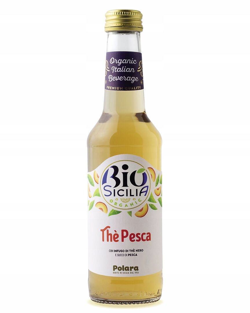 Herbata brzoskwiniowa 3,3 l (12 szt. x 275 ml) Polara bio