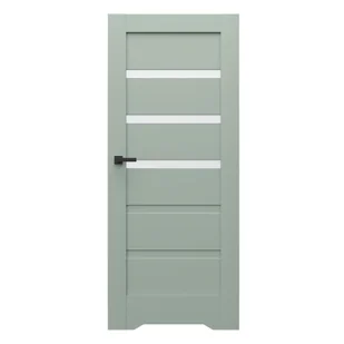 Porta Drzwi wewnętrzne łazienkowe z podcięciem wentylacyjnym Verte H3 Fiord 80 prawe - Drzwi wewnętrzne - miniaturka - grafika 1