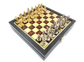 Gry planszowe - WYJĄTKOWE SZACHY BIZANCJUM FIRMY MANOPOULOS NA PREZENT 20X20 - miniaturka - grafika 1
