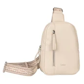 Torebki damskie - Gabor bags Silena damska torebka Sling Bag plecak mały biały, biały, S, Essential - miniaturka - grafika 1