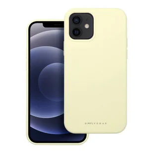 Futerał Roar Cloud-Skin - do iPhone 12 Jasnożółty - Etui i futerały do telefonów - miniaturka - grafika 1