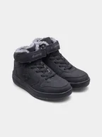 Buty dla dziewczynek - Buty dziecięce zimowe PALIOT FUR K LOTTO 2600261K-1119 Czarny - miniaturka - grafika 1