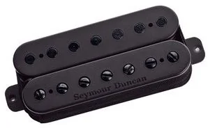 Seymour Duncan Seymour Duncan SH 2N BLK 4C 7 STR Jazz Model, przetwornik do gitary elektrycznej do montażu przy gryfie, 7-strun, kolor czarny - Inne akcesoria gitarowe - miniaturka - grafika 1