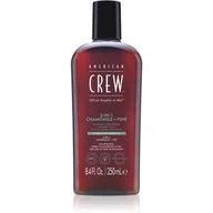 Odżywki do włosów - American Crew 3w1 Chamomile&Pine, szampon, odżywka i żel pod prysznic w jednym, 250ml - miniaturka - grafika 1