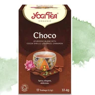 Zioła - CHOCO Herbatka czekoladowa YogiTea 17 saszetek do zaparzania - miniaturka - grafika 1