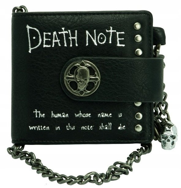 Portfel Premium Death Note Wallet Notatnik Śmierci Ryuk