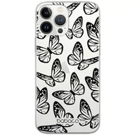 Etui i futerały do telefonów - Etui Babaco dedykowane do Iphone 7/ 8/ SE 2/ SE 3, wzór: Motyle 002 Etui częściowo przeźroczyste, oryginalne i oficjalnie licencjonowane - miniaturka - grafika 1
