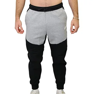 Nike Męskie spodnie do biegania Tech Fleece czarne - Spodenki męskie - miniaturka - grafika 1