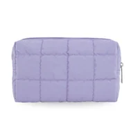 Nerki - Kosmetyczka pikowana lekki organizer - fioletowy - miniaturka - grafika 1