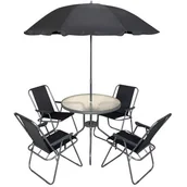 Meble ogrodowe - Patio Zestaw mebli ogrodowych Makasar 47560 Antracytowy - miniaturka - grafika 1