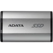 Dyski SSD - Dysk zewnętrzny SSD ADATA SD810 500GB Srebrny (SD810-500G-CSG) - miniaturka - grafika 1