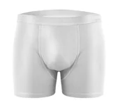 Majtki męskie - bawełniane bokserki męskie z ozdobną gumą Cougar Sesto Senso - XL - miniaturka - grafika 1