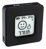 Stacje pogodowe - AIRVALENT AIRV-BLCK cyfrowa stacja meteorologiczna Czarny Bateria - miniaturka - grafika 1