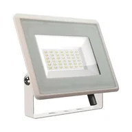 Lampy ogrodowe - Projektor LED V-TAC 30W SMD F-CLASS Biały VT-4934 3000K 2510lm - miniaturka - grafika 1