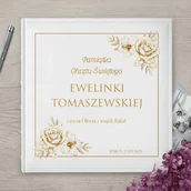 Albumy fotograficzne - Duży album na zdjęcia z nadrukiem dla dziewczynki na chrzest - miniaturka - grafika 1