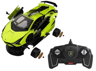 Zestaw Klocków Konstrukcyjnych Auto R/C 1:18 Lamborghini Sian FKP 37  Rastar - Zabawki zdalnie sterowane - miniaturka - grafika 5