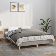 Poszewki na poduszki - vidaXL Koc obciążeniowy z poszewką, szary, 152x203 cm, 7 kg, tkanina - miniaturka - grafika 1