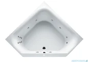 Wanny z hydromasażem - Riho Austin wanna symetryczna 145x145cm z hydromasażem Flow prawa B005014005 - miniaturka - grafika 1