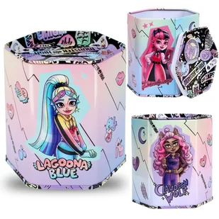 Monster High Metalowa puszka, mała blaszana skarbonka dla dzieci - Skarbonki - miniaturka - grafika 1