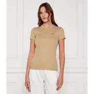 Koszulki i topy damskie - Lacoste T-shirt Slim Fit - miniaturka - grafika 1
