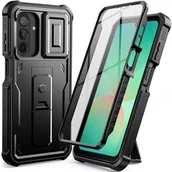 Etui i futerały do telefonów - Tech-Protect Etui pancerne Kevlar Cam+ do Galaxy A26 5G, czarne - miniaturka - grafika 1