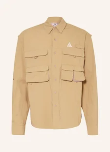 Nike Koszula Outdoorowa Acg Dri-Fit Adv beige - Koszule męskie - miniaturka - grafika 1