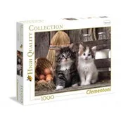 Puzzle - Clementoni Puzzle High Quality 1000 Lovely Kittens 39340 - miniaturka - grafika 1