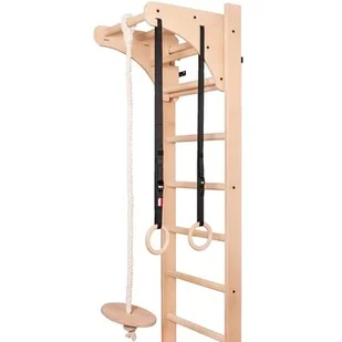 BenchK Drabinka gimnastyczna wielofunkcyjna Kiddy Wood KIDDY_WOOD - Wyposażenie sportowe i gimnastyczne - miniaturka - grafika 1