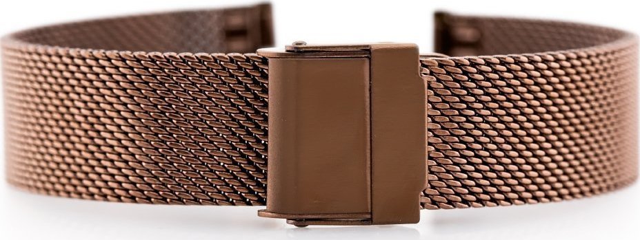 Bransoleta Pacific M6 - siatka HQ - brązowa 14mm