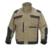 Odzież robocza - Delta Plus Bluza mach Spirit z 60% bawełny i 40% poliestru - 270 G/M2kolor beżowo-czarny rozmiar L M5VE2BNGT M5VE2BNGT - miniaturka - grafika 1