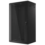 Szafy rack - Szafa RACK GEMBIRD 19" 22U 19WM-FP6422 600 x 450 mm, Wisząca Czarny 19WM-FP6422 - miniaturka - grafika 1