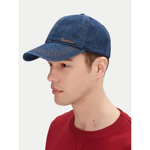 Czapka z daszkiem Barbour Grindle Cap MHA0887BL11 Niebieski - Czapki męskie - miniaturka - grafika 1