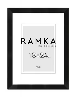 Ramka na zdjęcia 18x24 cm Czarna - Ramki na zdjęcia - miniaturka - grafika 1