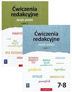 Język polski. Ćwiczenia redakcyjne. Część 1-2. Szkoła podstawowa - Andrzej Surdej, Beata Surdej - podręcznik - Podręczniki dla szkół podstawowych - miniaturka - grafika 1