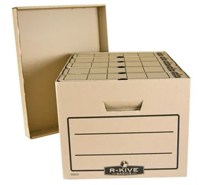 10x Pudło Archiwizacyjne R-Kive BASICS Fellowes - Pudła i kartony archiwizacyjne - miniaturka - grafika 1