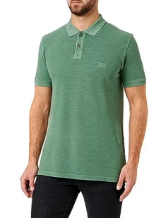 camel active Męska koszulka polo, zielony (Pine Green), XL - Koszulki męskie - miniaturka - grafika 1