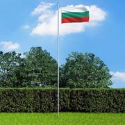 vidaXL Flaga Bułgarii, 90x150 cm vidaXL