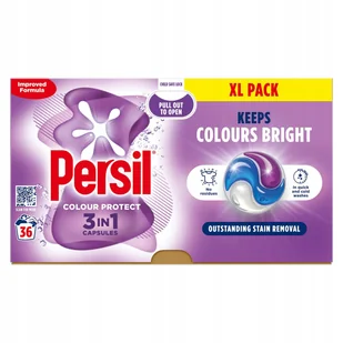 Persil COLOUR PROTECT XL 3 w 1 kapsułki do prania KOLOROWEGO 36 PRAŃ - Środki do prania - miniaturka - grafika 1