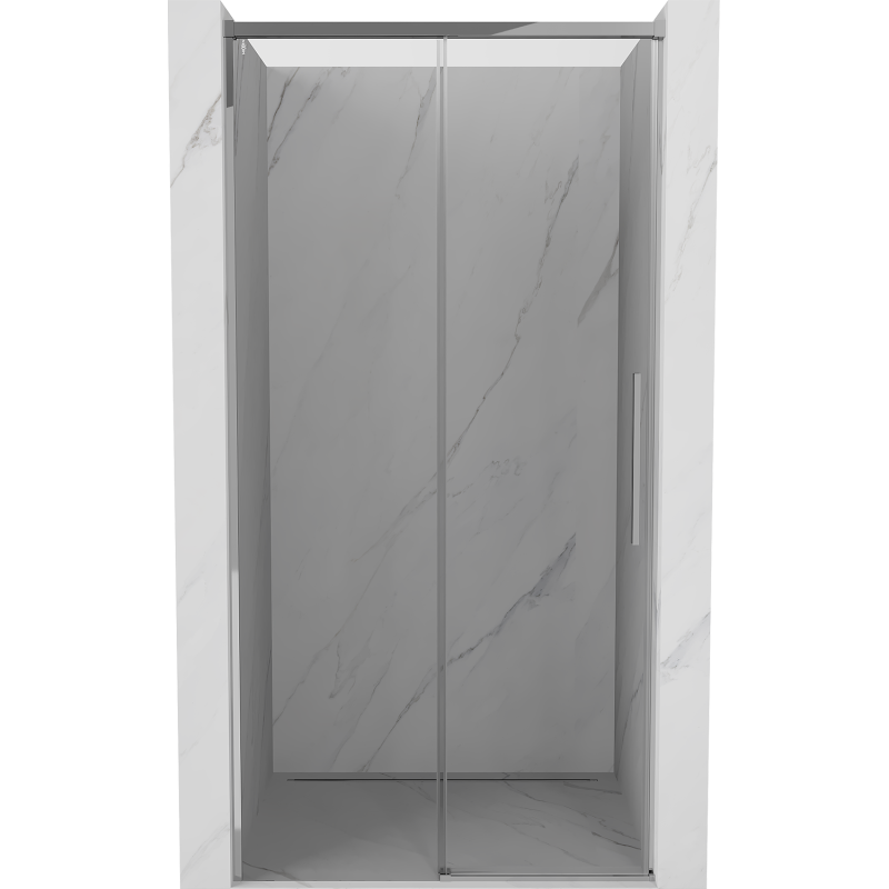 Mexen Rox drzwi prysznicowe rozsuwane 110 cm, transparent, chrom - 8C2-110-000-01-00