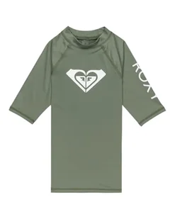 Roxy - Wholehearted Ss Lycra - dziewczynki - Koszulki dla dziewczynek - miniaturka - grafika 1