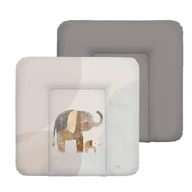 Przewijaki - CEBA BABY Przewijak miękki średni (75x72) Basic Elephant Family - miniaturka - grafika 1