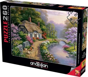 Puzzle 260 Piękna chata nad rzeką Nowa - Puzzle - miniaturka - grafika 1