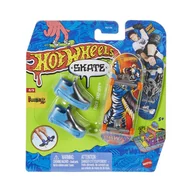 Zabawki interaktywne dla dzieci - Hot Wheels Skate HVK10 gra aktywnościowa/umiejętnościowa/zabawka Deskorolka na palec - miniaturka - grafika 1