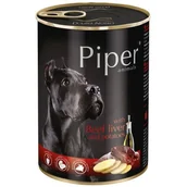 Mokra karma dla psów - Dolina Noteci PIPER WĄTRÓBKA WOŁOWA Z ZIEMNIAKAMI 400G PIPWWZ - miniaturka - grafika 1