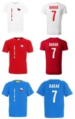 Koszulki sportowe męskie - Koszulka CZECHY ANTONIN BARAK 7 JR - miniaturka - grafika 1